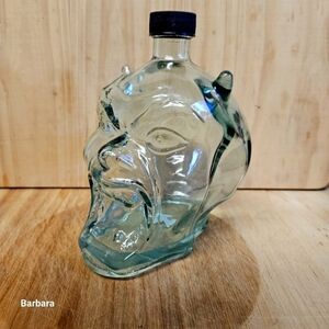 Devil's Head Glass Bottle